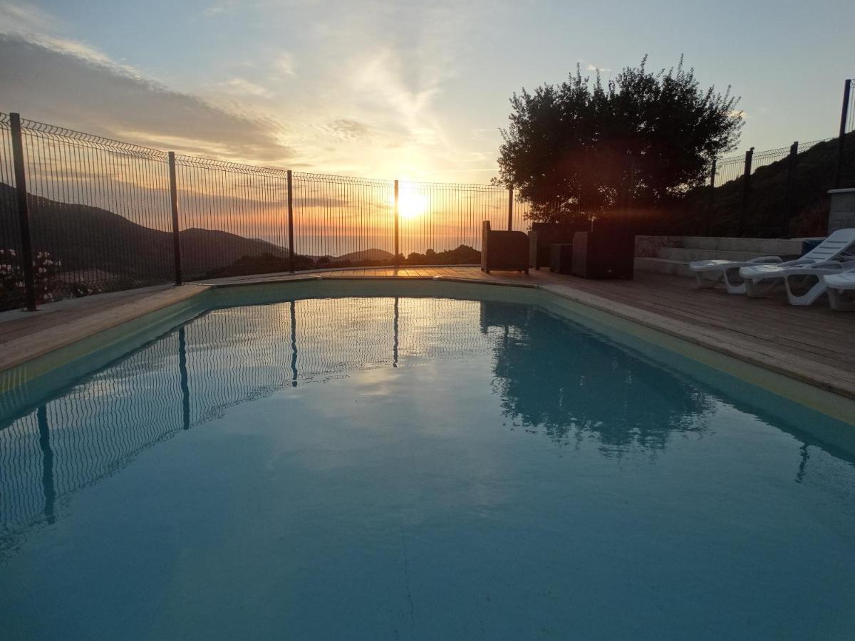 Gites Sassone, Vue Panoramique Sur Ajaccio Et La Mer Alata Екстериор снимка