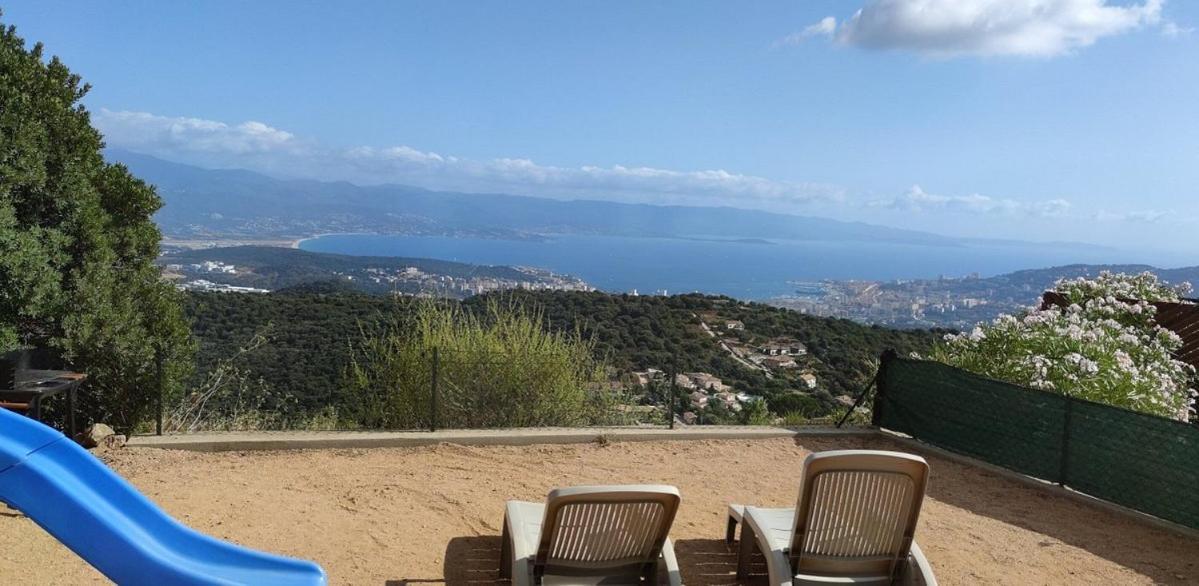 Gites Sassone, Vue Panoramique Sur Ajaccio Et La Mer Alata Екстериор снимка