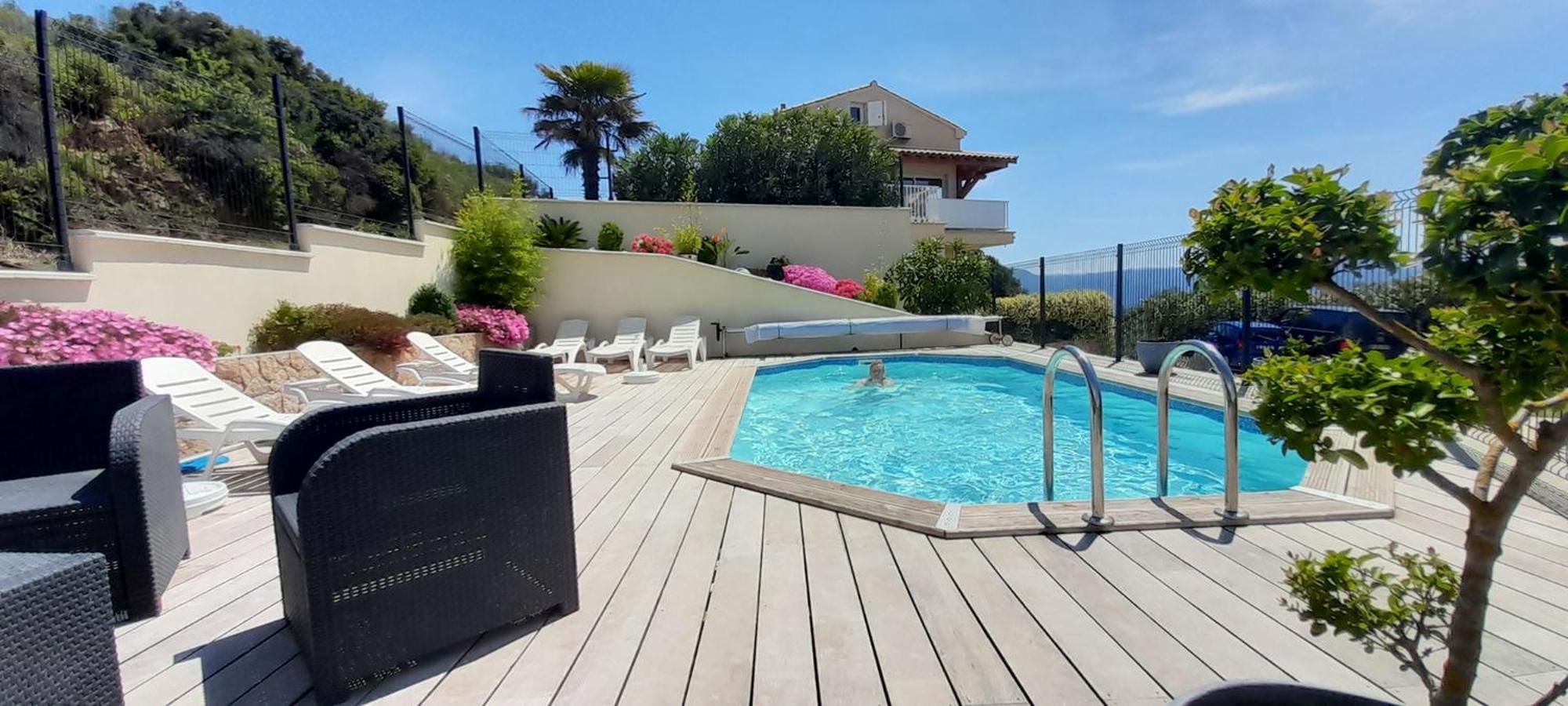 Gites Sassone, Vue Panoramique Sur Ajaccio Et La Mer Alata Екстериор снимка